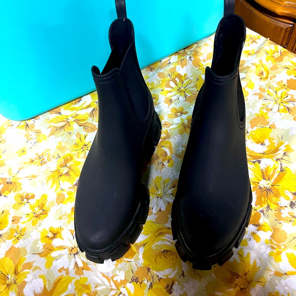 Jeffrey Campbell rain boots size 36